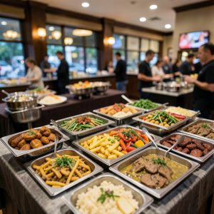 Western Food Buffet for 100 person